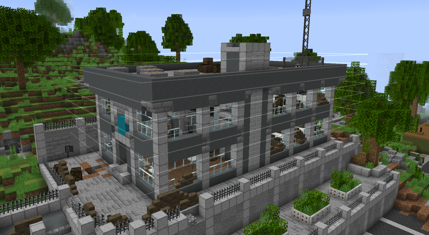 The Building's capture HUD.